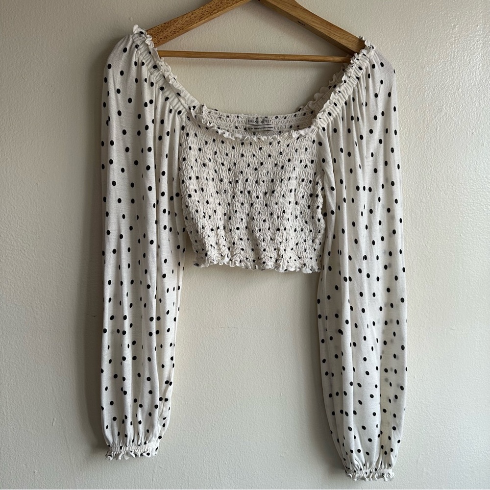 Polka dot top